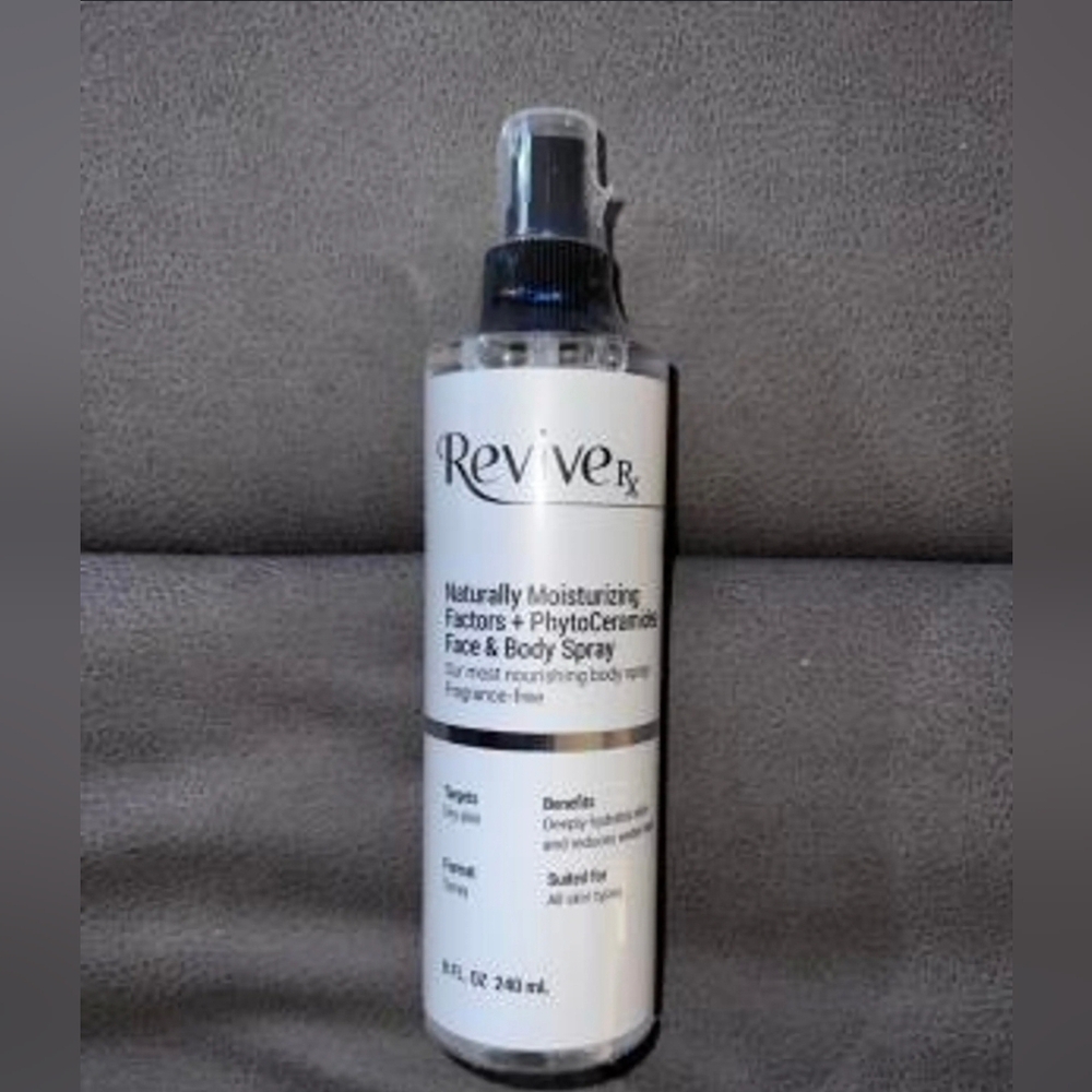 Revive Rx Naturally Moisturizing Factors + PhytoCeramides Face & Body Spray 8fl